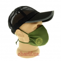 Купить в Днепре Маска многоразовая Olive модель 3.14 (трезубец с вензелем 4 см)