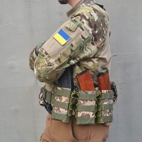 Купить РПС пиксель 4 магазина пластик, 2 гранаты, сумка сброса