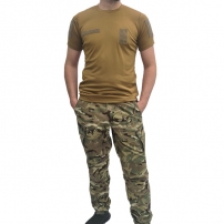 Футболка COOL PASS с велкро велюром, кайот цвета