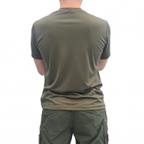 купить в Днепре Футболка COOL PASS с велкро велюром, оливкового цвета
