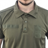 Футболка-поло COOL PASS. олива (M-TM)