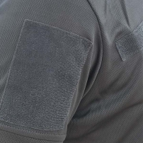 Футболка-поло "Поліція" COOL PASS. чорна (M-TM)