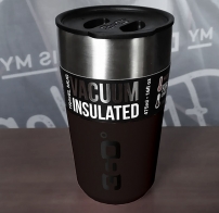 Кружка с крышкой 360° degrees Vacuum Insulated Stainless Travel Mug, Black, Large