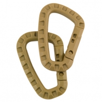 Carabiner 1pc KOMBAT UK Tactical Carabiner (Сoyote), kb-tcl-coy