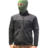 Jacket fleece Black Vogel