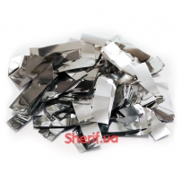 Конфетті Silver "Срібна фольга", 1 кг (метафан)