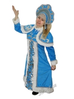 Костюм карнавальний "Снігуронька" (люкс)