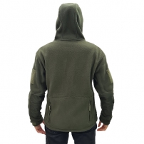 Куртка флисовая с капюшоном, Olive (M-TM)