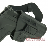 M24 G-9B Black Holster for Glock/Fort-12 Scorpus