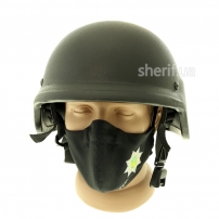 Маска многоразовая "Поліція" с фиксатором на носу модель, 12.02