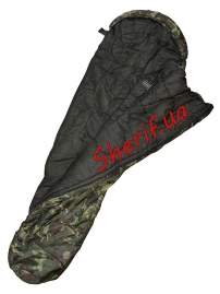 Мешок спальный MIL-TEC 2-слойный Woodland (-10C)-3