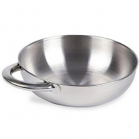 Миска с ручкой Tatonka Bowl With Grip S, Silver
