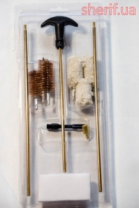 Набір для чищення гладкоствольної зброї к.12/16/20 у блістері (латун шомп)