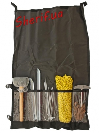 Набір для кріплення намету MIL-TEC (кілочки, молоток та ін.)