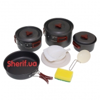 Набір алюмінієвого посуду Max Fuchs Black