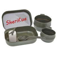 Набір посуду MIL-TEC пластиковий 7 предметів Wildo OD