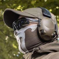 Наушники активные CrossEye Tactical 6S. Olive