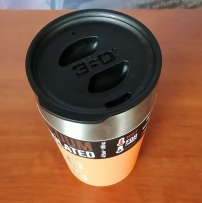 Кружка с крышкой 360° degrees Vacuum Insulated Stainless Travel Mug, Black, Large