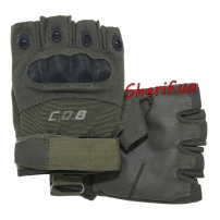 Gloves tactical b/p CQB HF + pl.kost. Olive