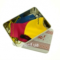 Gift set of masks No. 4 (blue, yellow, red)