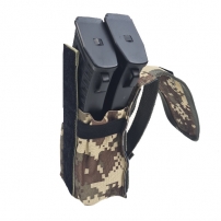 Pouch for 2 AK magazines, pixel