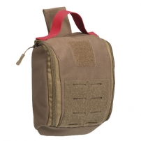 Pouch for first aid kit IFAK Rip OFF, Pouch Laser Cut, dark coyote