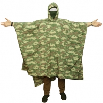 Poncho Camo in a case