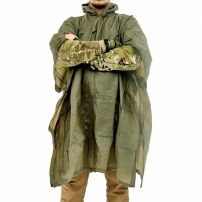 Пончо Max Fuchs виниловое Olive