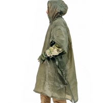 Пончо Max Fuchs виниловое Olive