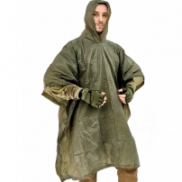 Пончо Max Fuchs виниловое Olive
