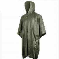 Poncho Max Fuchs Vinyl Olive