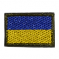 Ensign of the Land Viysk 3x4.5 cm