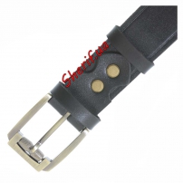 Ремень брючный черный 40мм, 1003-2