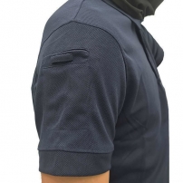 Рубашка поло Mil-Tec Tactical Quickdry Dark Blue
