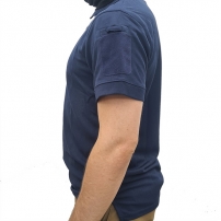 Рубашка поло Mil-Tec Tactical Quickdry Dark Blue
