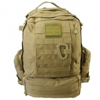 Рюкзак тактичний KOMBAT UK Viking Patrol Pack, Койот, 60 л,  kb-vpp-coy