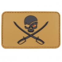 Шеврон 3D, Череп з мечами, Coyote - (Max Fuchs)