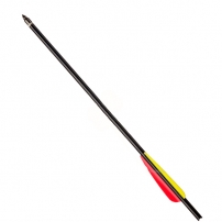 Arrow for rifle crossbow Man Kung . Aluminum. Black