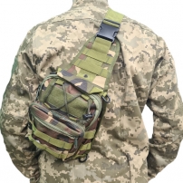 Сумка Woodland EDC наплечная тактическая (20х26см)