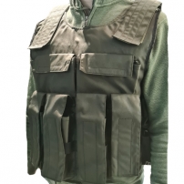 Unloading vest for Olive plates (4 AK/RPK, 4 grenades, 2 pockets)