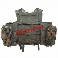 Жилет тактич. модульная система (8 карм.) Flecktarn-8