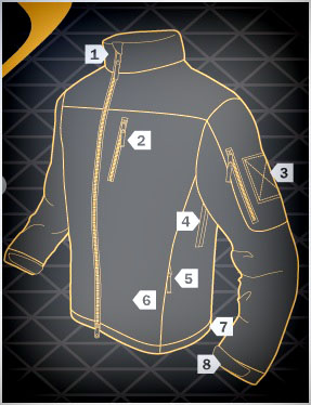 Condor Phantom Soft Shell Jacket OD