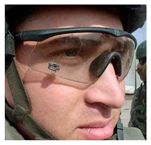 окуляри від шрапнелі