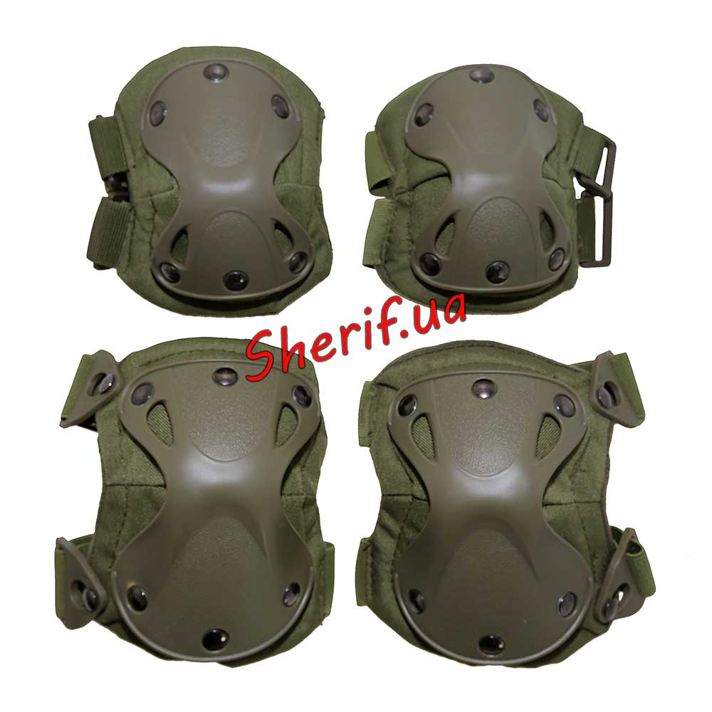 elbow pads + knee pads